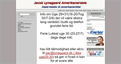 Desktop Screenshot of lynegaard.dk